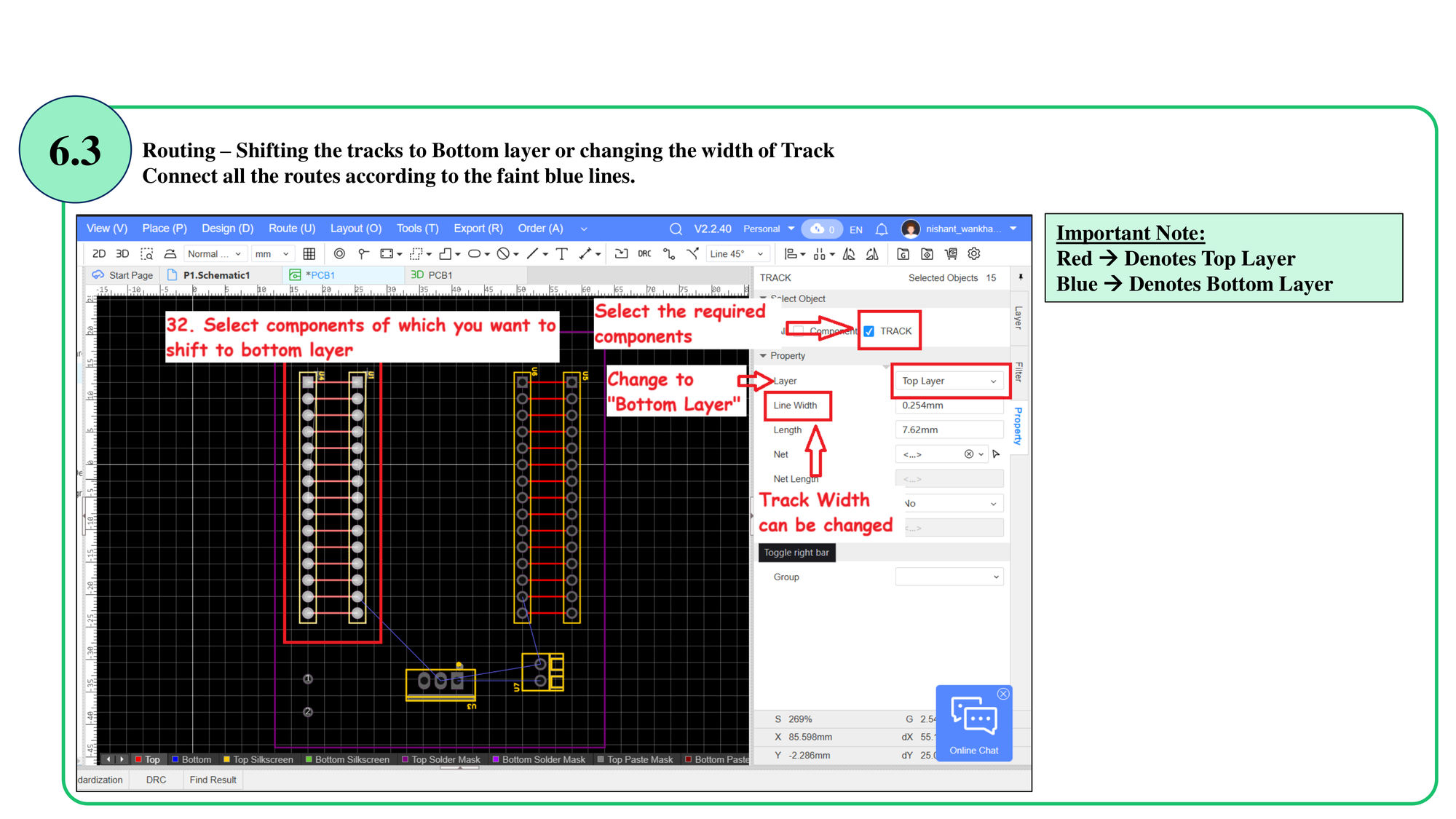 PCB Design Using EasyEDA